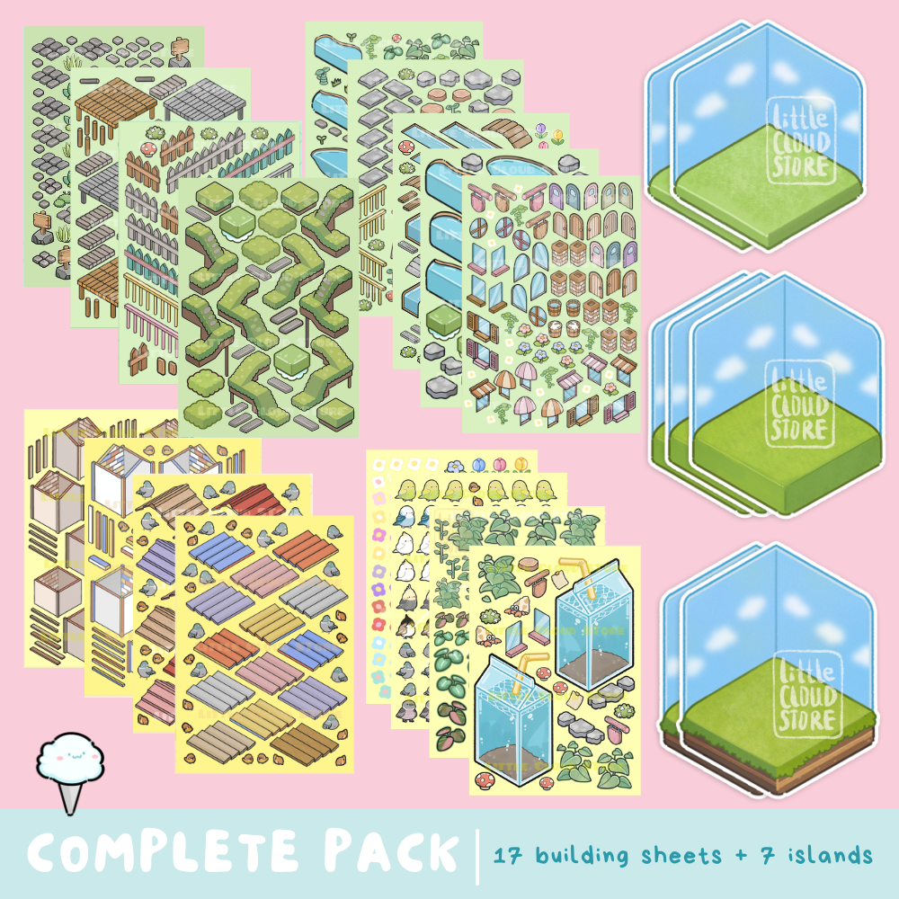 Isometric Island Complete Pack 30%off