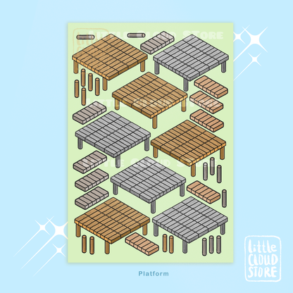 Ground Building Stickers