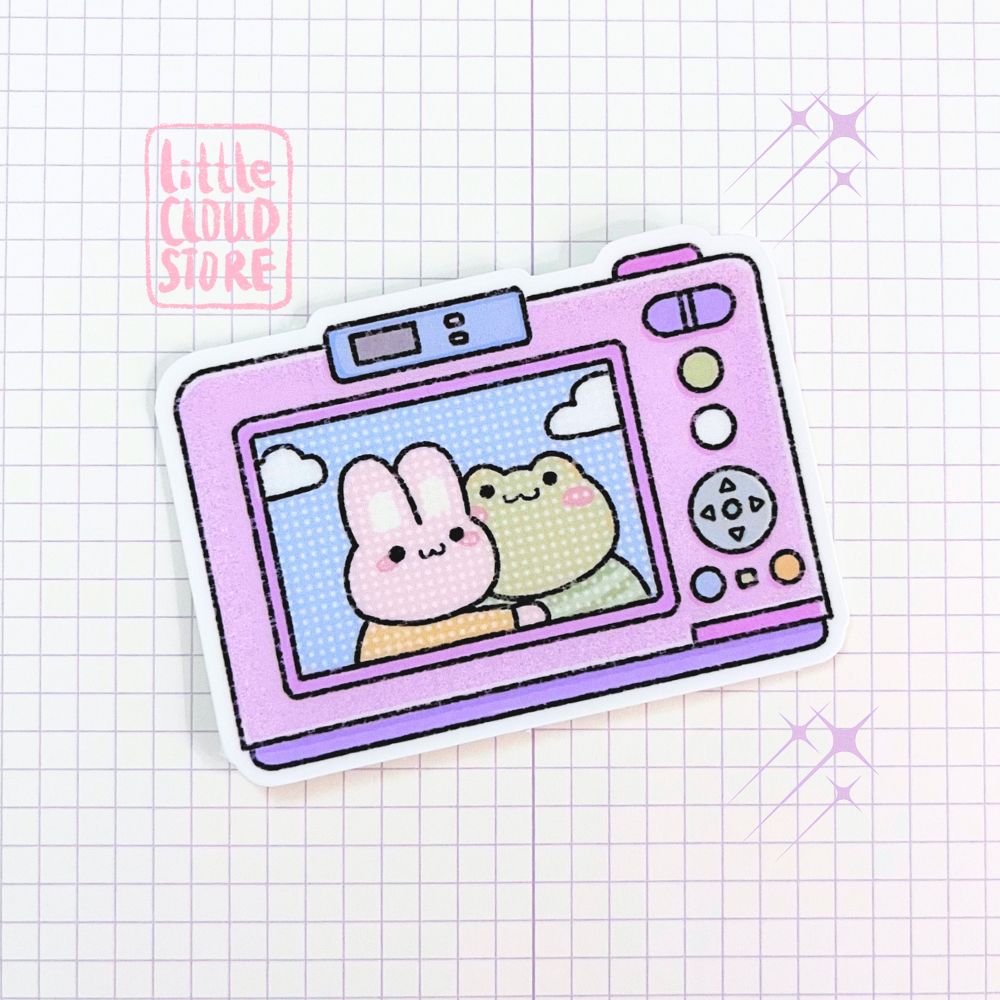 Funshine & Tokki Camera Vinyl Stickers
